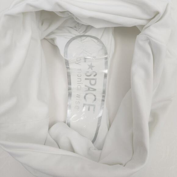 L*Space Luka Bikini Bottom Classic White Size XS Cutout High Rise - Picture 5 of 5